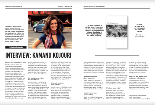 Waterfront Magazine - Kamand Kojouri